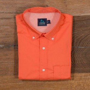Gunner & Hook fishing shirt orange