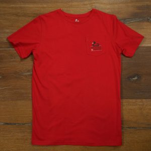 Gunner & Hook t-shirt cotton original red front